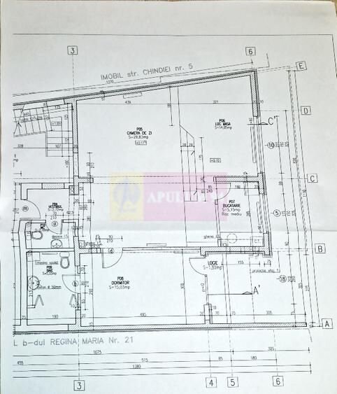 Apartament 3 (modif. in 2) camere Unirii - Mitropolie